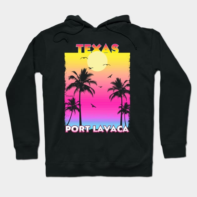 Port Lavaca Texas TX Hoodie by SunsetParadise